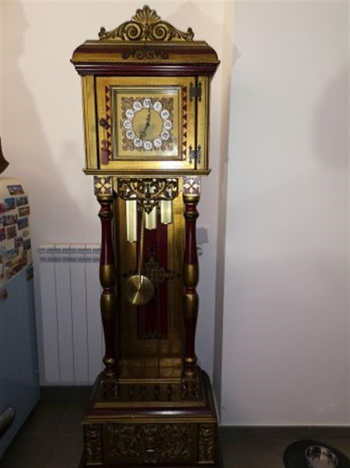 orologio pendolo colonna