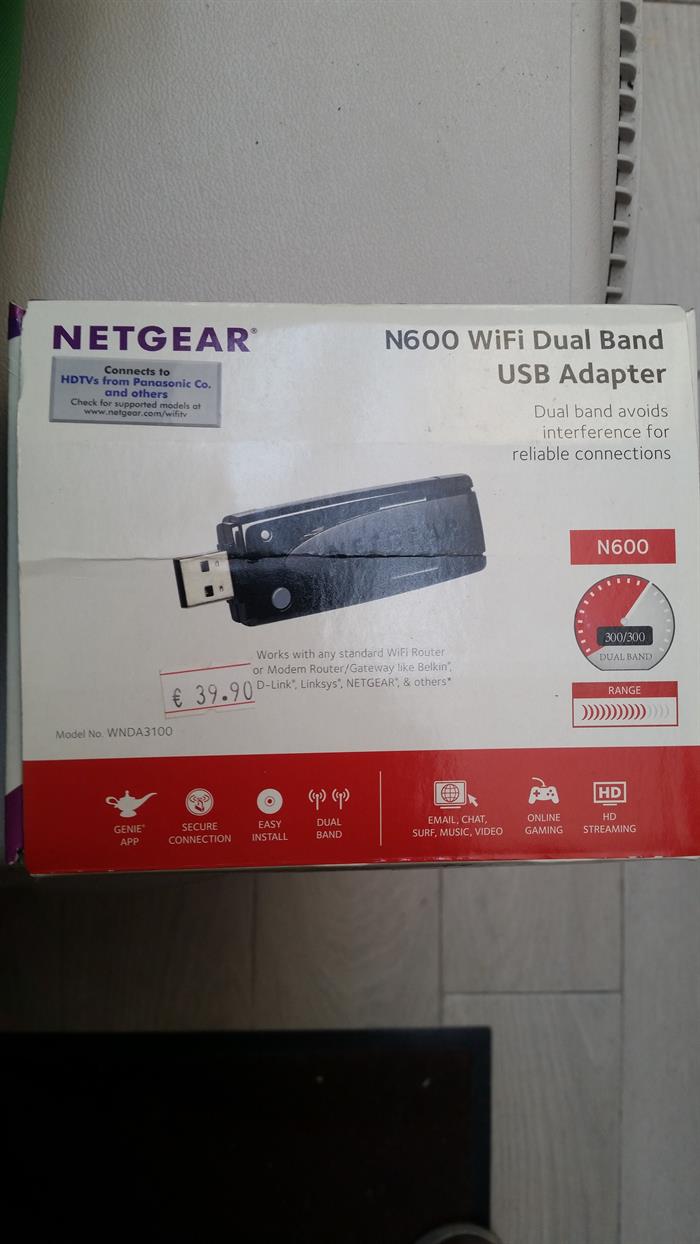 netgear wnda3100 specs